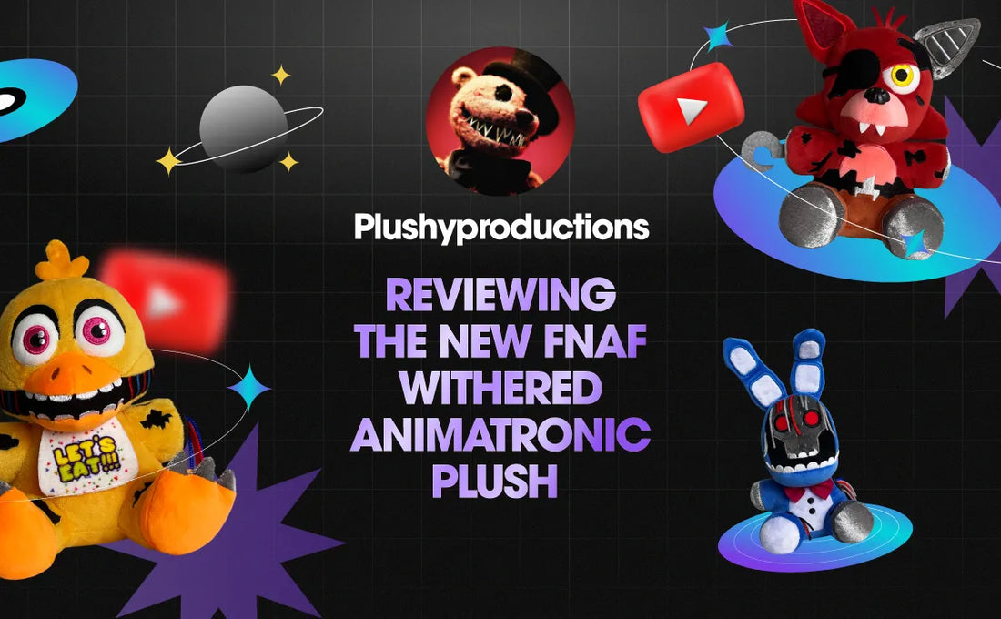 PLUSHYPRODUCTIONS REVIEWS – Reviewing The NEW FNAF Withered Animatronic Plush – FNaF reviews