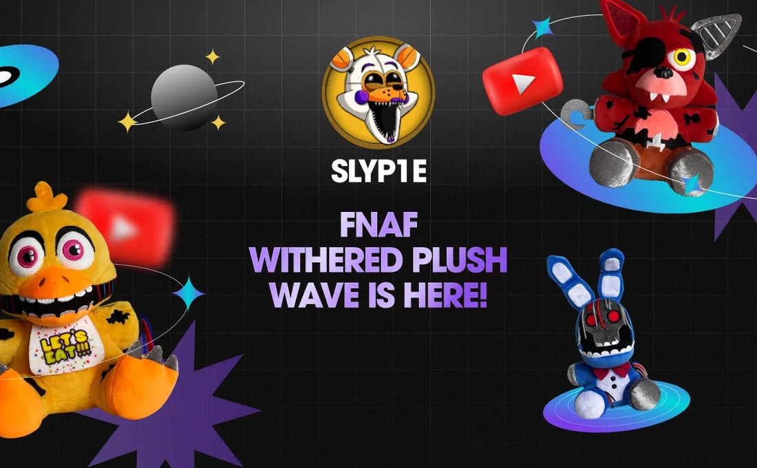 SLYP1E REVIEWS – FNAF WITHERED PLUSH WAVE IS HERE! Plush Review 2023