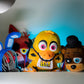 Combo Withered Plush Wave 1 - Foxy, Bonnie, Chica, Freddy - Worldwide Shipping