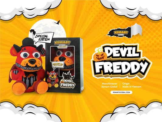 FREE PLUSH! Devil Freddy Plush – Limited edition – Only US