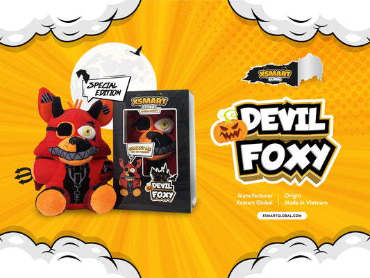 FREE PLUSH! Devil Foxy Plush – Limited edition – Only US