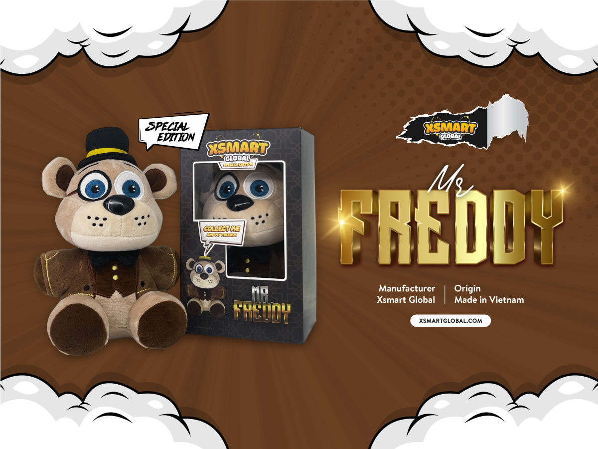 Mr.Freddy Plush – Limited edition – Only US 7,5"